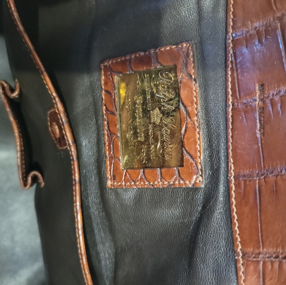 Rare Ralph Lauren brown crocodile bag MSRP $22500 - Picture 5 of 10